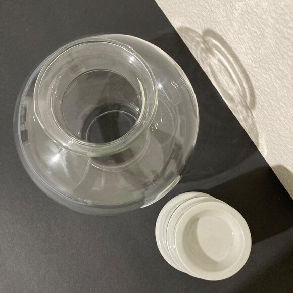 Vintage Dansk Bistro Christianshavn Ceramic Hurricane Lamp - Picture 5 of 9